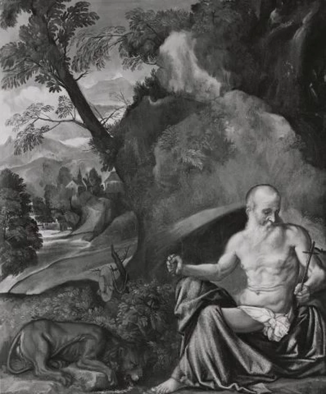 Il Moretto-194-San Girolamo penitente nel deserto-allentown